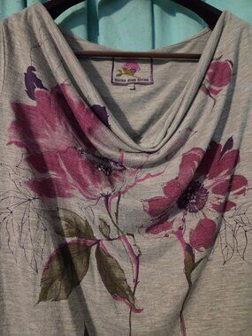 Rocha John Rocha Drape Neckline Top Size Euro 42